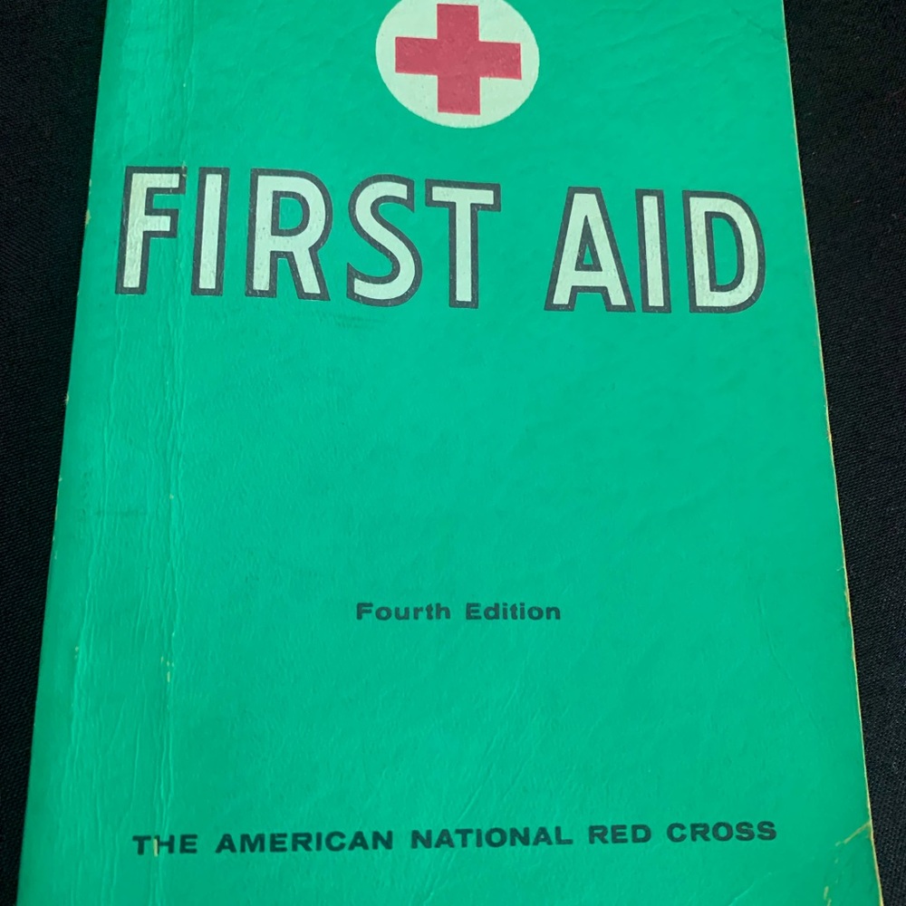 Vintage First Aid Textbook 1965